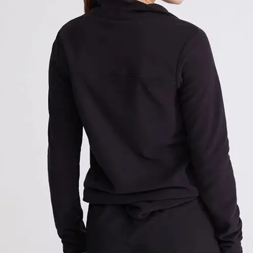 The North Face Black 1/4 Zip Up Pull Over