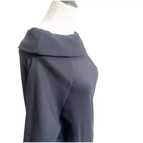 Marissa Webb So Relaxed Off The Shoulder Black Sweater Size XS Slouchy Arm