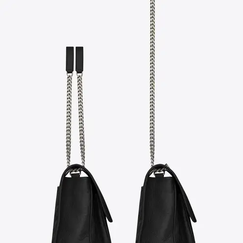 YSL Niki Medium Chain Bag- Navy