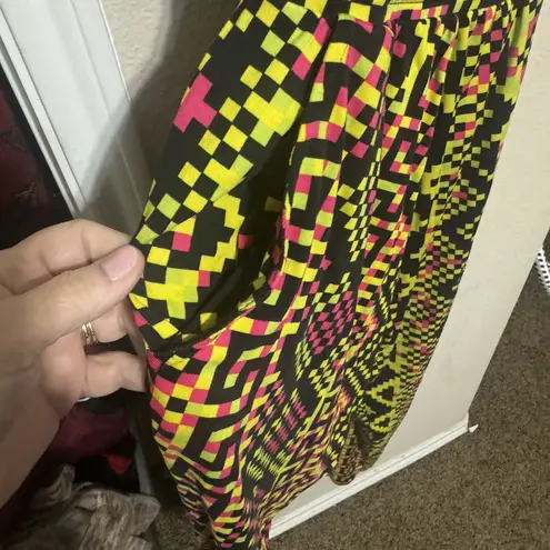 Zumba  Wear Colorful Jumpsuit Spicy One Piece Athletic 2001 Y2K Dance Yoga Sz M