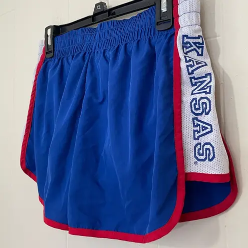 Colosseum  Kansas University Brief Lined Running Active Shorts ~ Women’s Size M