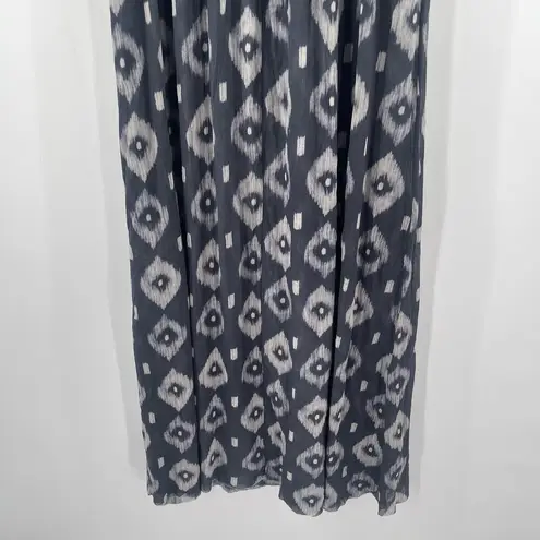 Sweet Pea Dress Size Large Maxi Long Y2000s 2K Strapless Gray Lightweight Ruffle