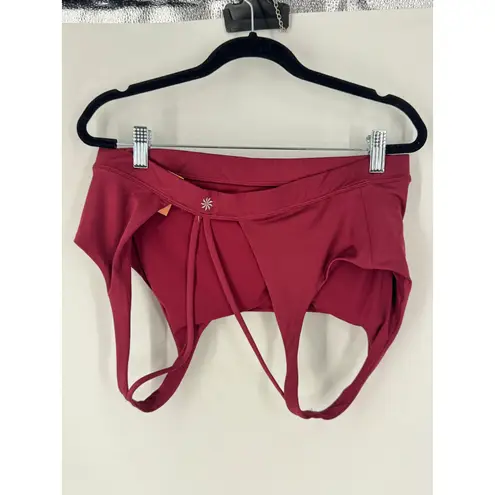 Athleta  Exhale Shine Bra in Red