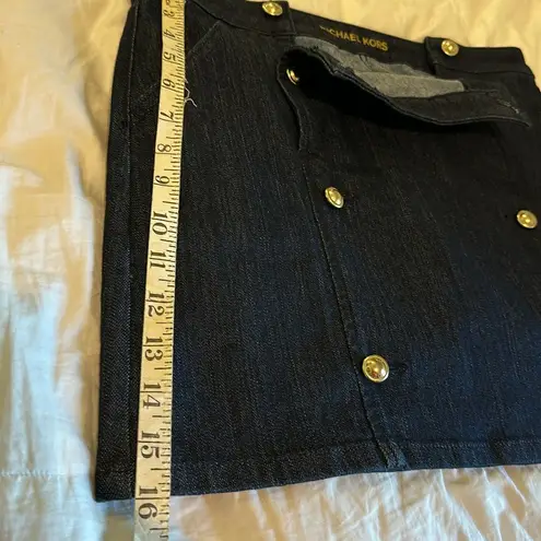 Michael Kors NWT  Denim Skirt