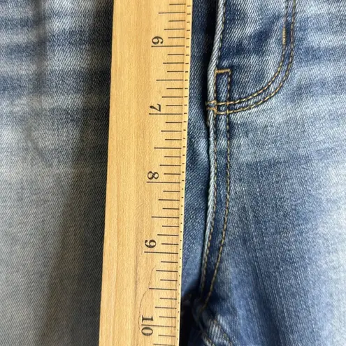 BKE Billie slim fit high rise ankle skinny distressed denim jeans size 26