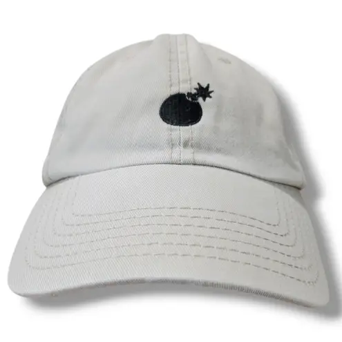 Hat Cap The Hundreds Solid Bomb Dad Hat Embroidered Logo Embroidery Unisex Hat