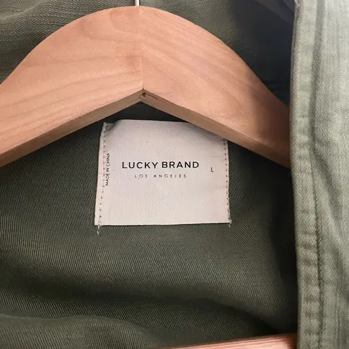 Lucky Brand NWT  Military Jacket Large oversized