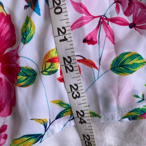 Pioneer Woman Square Neck Raglan Sleeve Floral Top M Size M