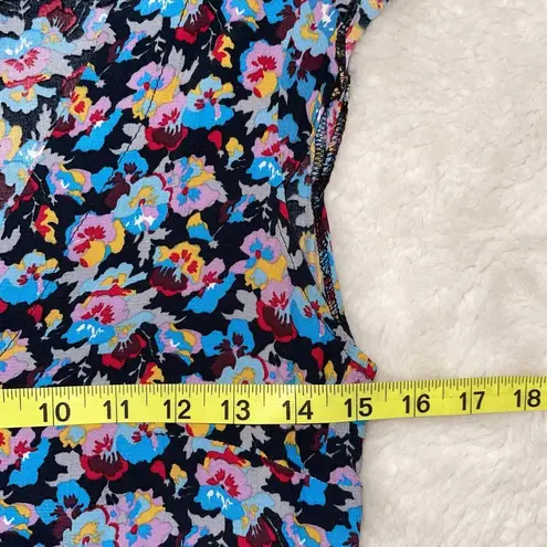 Atmosphere Black & Multicolor Ditsy Floral Ruffle Mini Dress