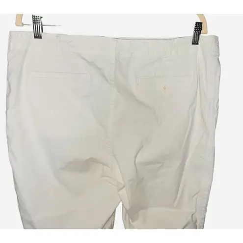 Lauren Ralph Lauren Sz 14P Chino Style Pants Preppy Classic Resort Wear White