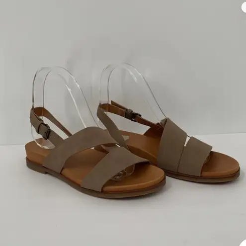 Market & Spruce Asymmetric Sandals in Taupe