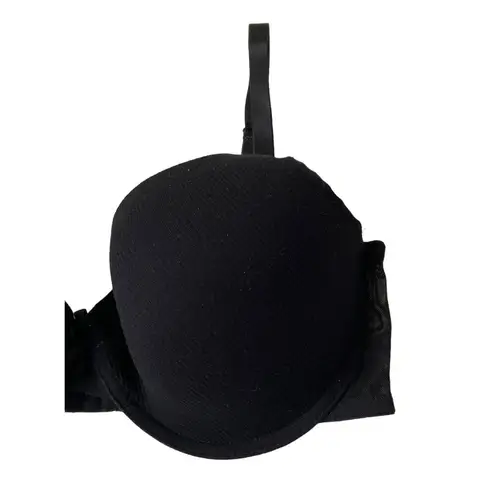 Adrienne Vittadini Black Underwired Bra Women's Size 38DD | 52-1