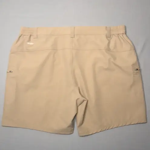 WILLIT Women’s Khaki Tan Cargo UPF50+ Active Outdoor 7” Shorts Size XXL