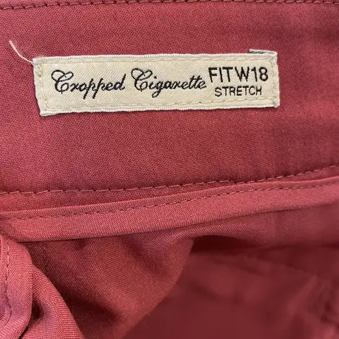 Max Mara weekend cropped cigarette pants size 10