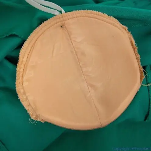 katie MFG vintage union made green short sleeves button down dress, Petite 13