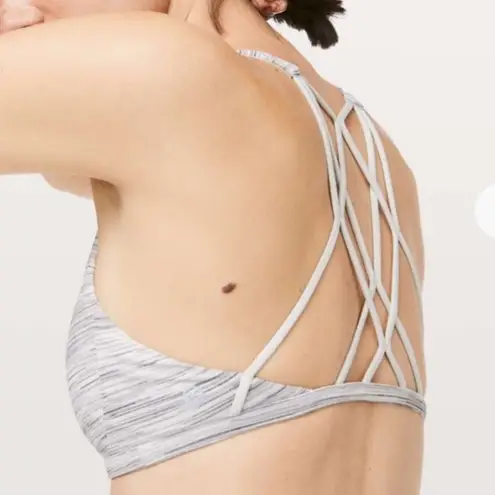 Lululemon  Free To Be Zen Bra - Heathered Gray