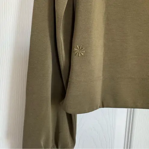 Athleta  Seasoft Hoodie in Olive Green Size XS - Image 7