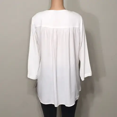 Bobeau white blouse. NWOT
