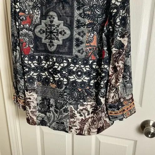 Soft Surroundings Velvet Blouse Tops for Women size medium