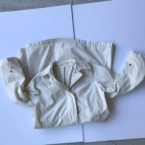 London Fog Trench Coat Maincoats 6P Petite VTG 70