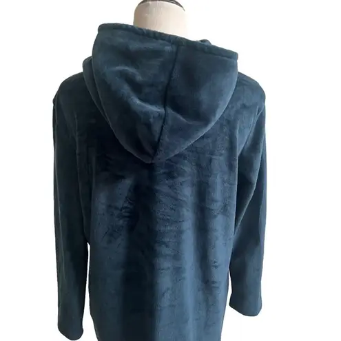 32 Degrees Heat Velour Sleepwear Sweater Dress Hooded Size Small Medium …