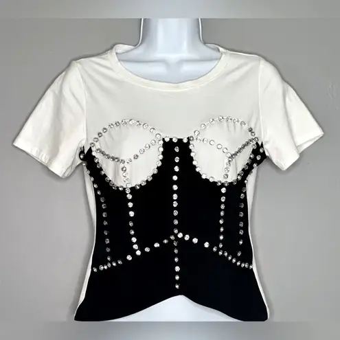 Salt Embellished Corset T