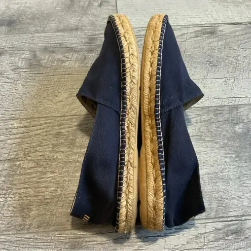 Viscata Barcelona Barceloneta Canvas‎ Espadrille Flat Size 42 Blue