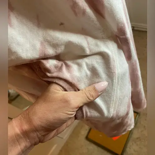 FP Movement by Free People oversized Tie Dye Dress with pockets size S Pink