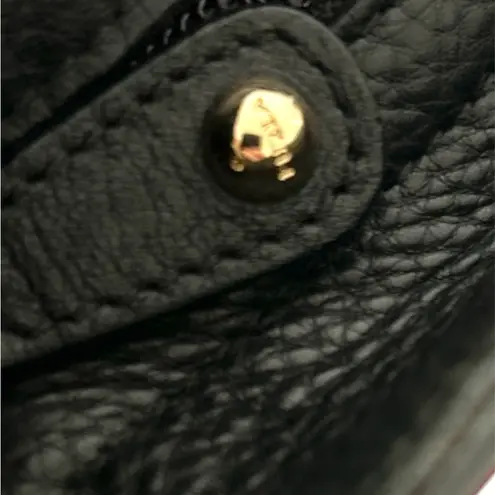 Furla Rouged Black Leather Handbag