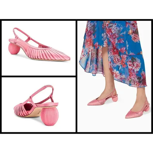 Cult Gaia ππ Alia Slingback Mule Heels ~ Pink