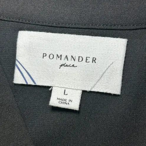 Tuckernuck Pomander Place Black Crepe Kenzo Dress Large Tiered Babydoll