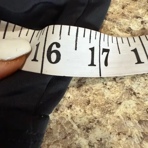 Ingrid & Isabel Black One Piece Swimsuit V Neck Size L