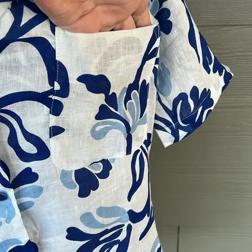 Faithfull the Brand “Charlita” Linen Shirt Dress