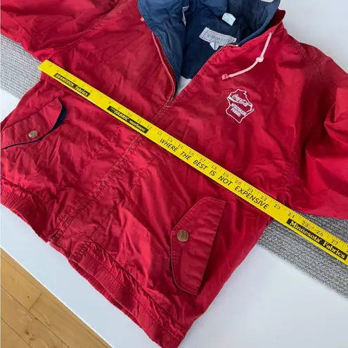 Vintage Norman Todd Coca Cola Red Blue Windbreaker Jacket 80’s 90’s Size Medium