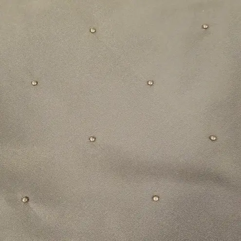 ALLSAINTS ππ Nilo Studs Nylon North/South Tote Bag ~ Khaki Green Studded NWOT