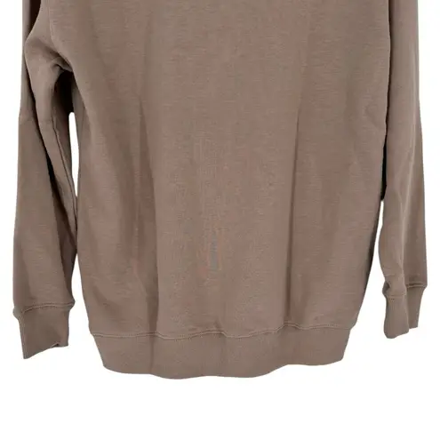 Lotus Fashion Nashville Graphic Sweatshirt size Medium Long Sleeves Taupe Crew Tan
