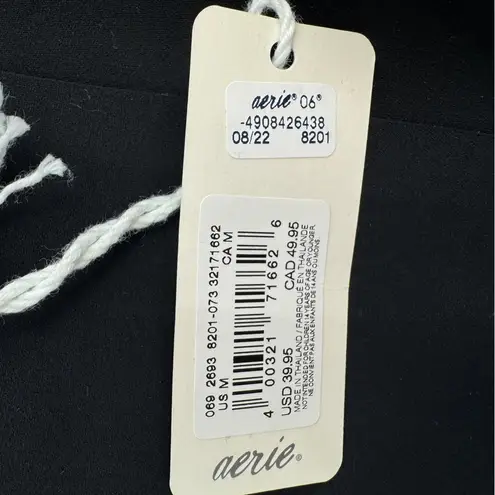 Aerie Smoothez By  Padded Wireless Bralette In Black Size Medium