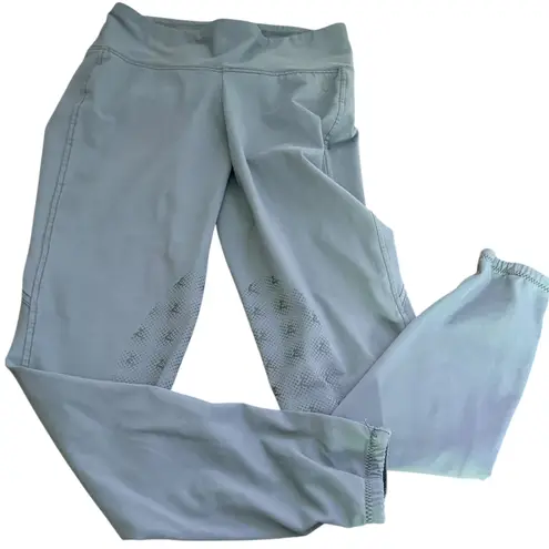 Horze Equestrian Riding Tights Womens Size 26 Pull On Pants Breeches Blue
