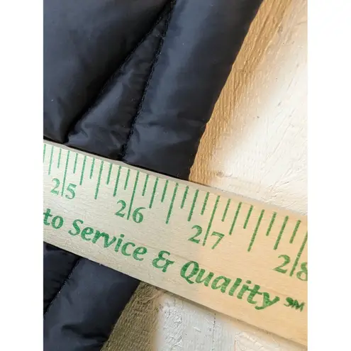 London Fog Womens Black Lightweight Packable Down Puffer Jacket Size M