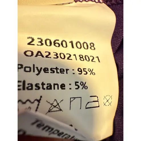 Commense XS Purple Floral Lace whimsi Y2K Bodycon Maxi Dress Cocktail Evening