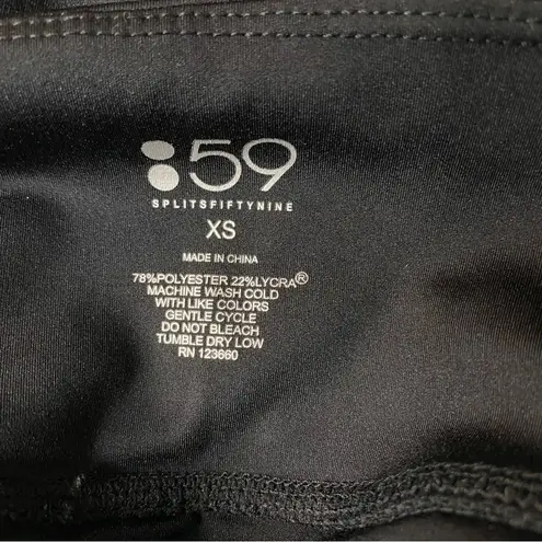 Splits59 Venice Legging in Black Royal and Off White XS