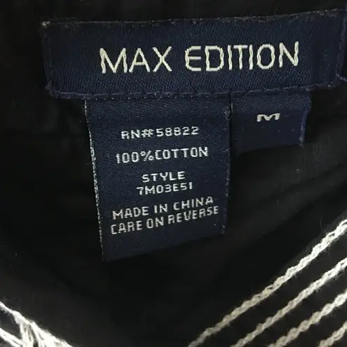 Max edition Black Embroidered Cocktail Dress