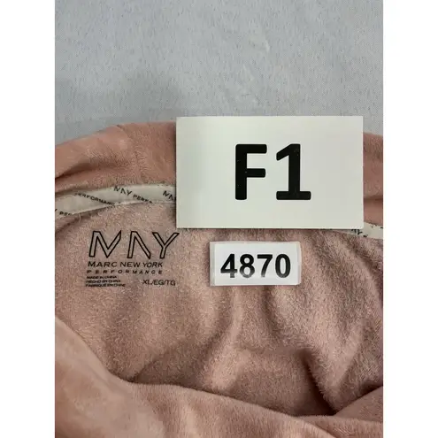 Womans Marc NY Performance Pull Over Sweater XL Mauve Cowl Neck Long Sleeve Pink