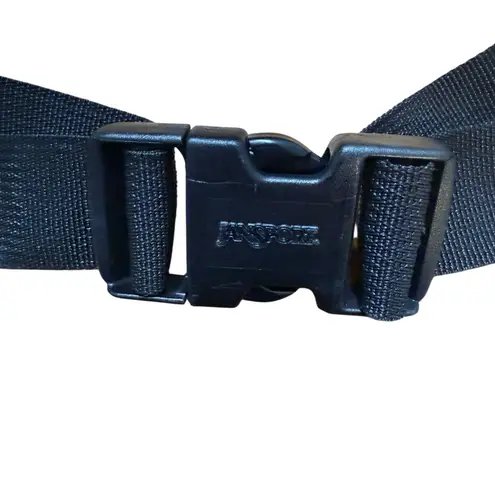 Jansport VTG  Fanny Pack 2 Pouch Waist Bag TEAL GREEN Black USA 90's