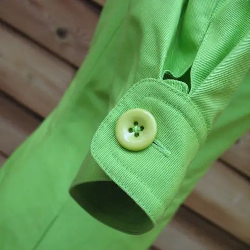Vintage Lime Green Sheath Dress Pockets Green