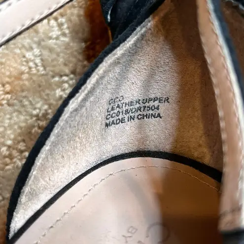 Charles by Charles David Black Block Heel Platform Strappy Sandal SZ 10 HOCO