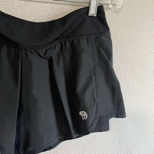 Mountain Hardwear [] Women’s Black Double Lined Shorts- Size Medium