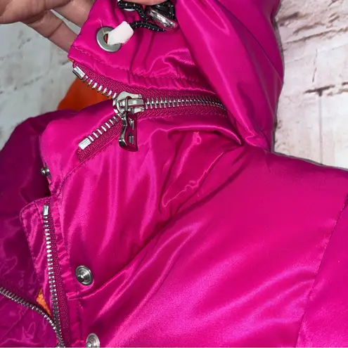 Bogner Puffer Down Ski Snow Jacket in Fuchsia Size 4 Pink