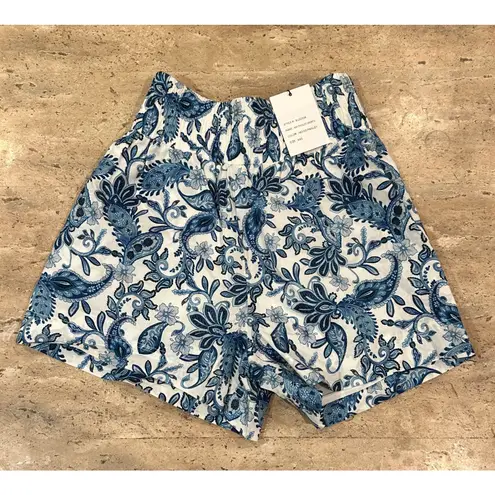 Generation Love NEW NWT Amy Shorts Paisley Print Blue Size XXS