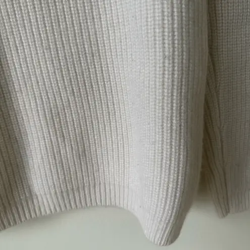 Jenni Kayne 100% Cashmere Turtleneck Ivory Size Small